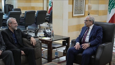 سلام خلال لقاء لاريجاني: علاقة لبنان وإيران تستقيم باحترام السيادة