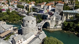 Bosna Hersek'te Osmanlı mirası köprüye ev sahipliği yapan Mostar, her mevsim turistlerin uğrak noktası