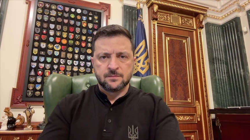 Зеленский сообщил об ударах по Украине почти 500 БпЛА и более 40 ракет