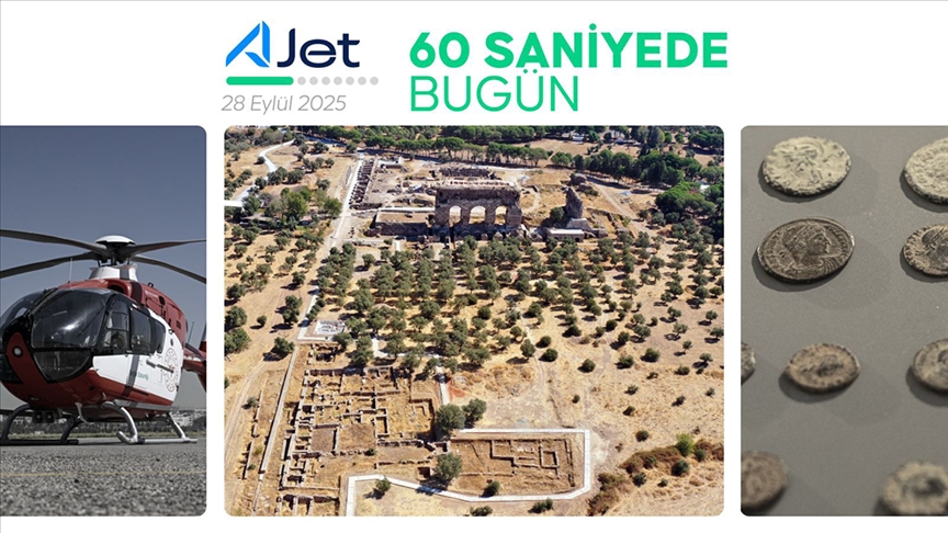 60 saniyede bugün (28 Eylül 2025)