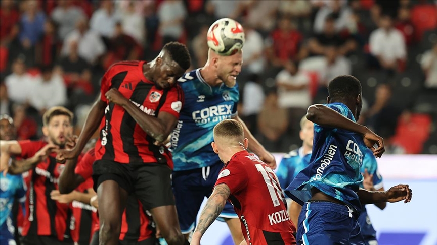 Gaziantep FK'nin yenilmezlik serisi 5 maça çıktı