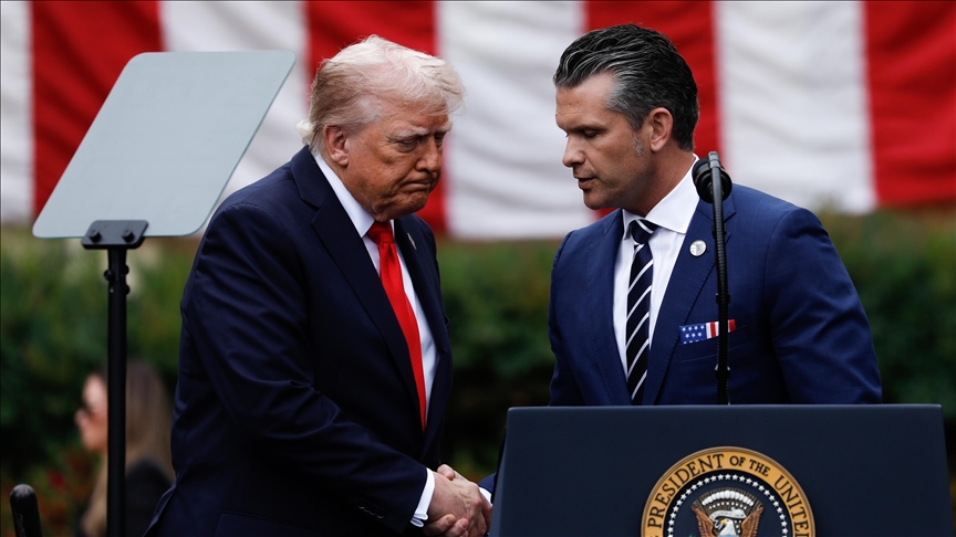 Trump confirms to attend Hegseth's meeting with top military officials