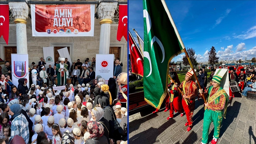 Üsküdar'da "Amin Alayı" geleneği yaşatıldı
