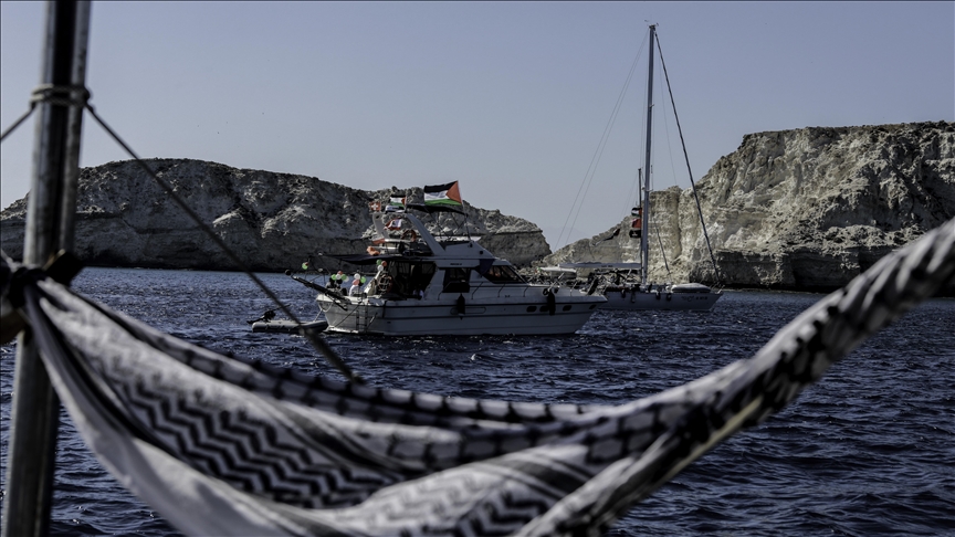 La flottille internationale d’aide humanitaire à 399 milles nautiques de Gaza, arrivée prévue le 30 septembre