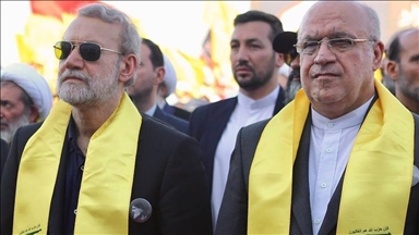 دیدار دبیر شورای عالی امنیت ملی ایران با دبیرکل حزب‌الله لبنان