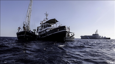 Global aid flotilla 399 nautical miles away from Gaza, expected to reach on Sept. 30