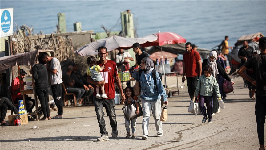 UN reports nearly half a million displacements in Gaza amid intensified Israeli attacks