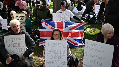بريطانيا.. محتجون يطالبون برفع الحظر عن "فلسطين أكشن"