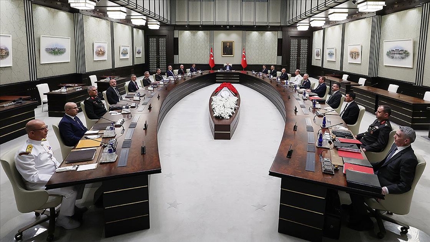 Milli Güvenlik Kurulu toplantısı sona erdi