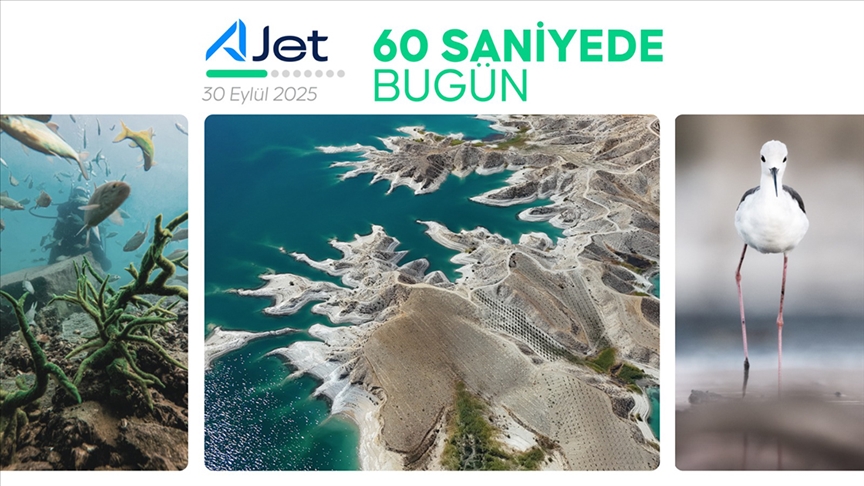 60 saniyede bugün (30 Eylül 2025)