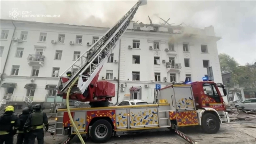 Ukraine says Russian drone strike on Dnipro kills 1, injures 28
