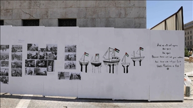 Aktivistët grekë shprehin gjendjen e vështirë të palestinezëve dhe mbështetjen për flotiljen e Gazës