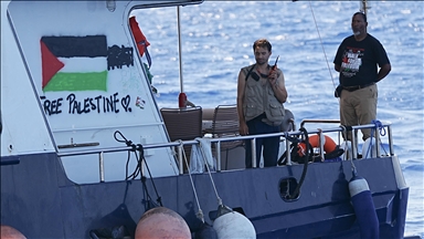 Gaza flotilla activists stick to nonviolence as Israel readies interception