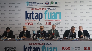 "15. Kocaeli Kitap Fuarı", 4 Ekim'de başlıyor