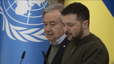 Zelenskyy, UN chief discuss Zaporizhzhia nuclear plant, Gaza peace initiative