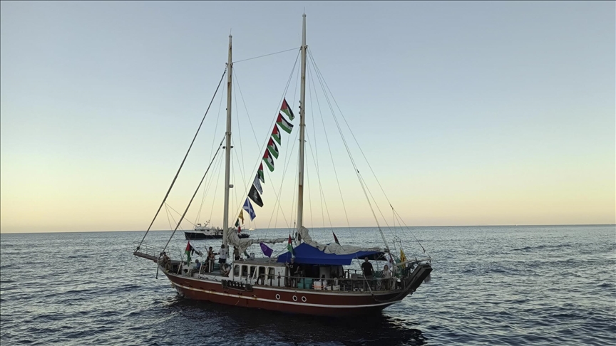 Gaza-bound flotilla organizer says Israeli navy failed in interception attempt as ships near Gaza