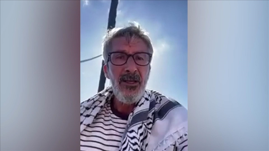 Küresel Sumud Filosu'ndaki Türk aktivist Yavuz, bu gece Gazze'ye varmayı umduklarını söyledi