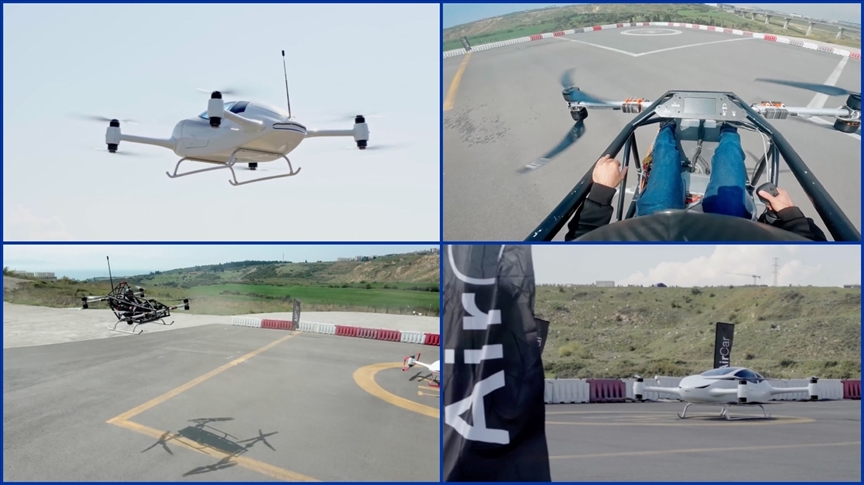 Yerli uçan araba AirCar ön siparişe açıldı
