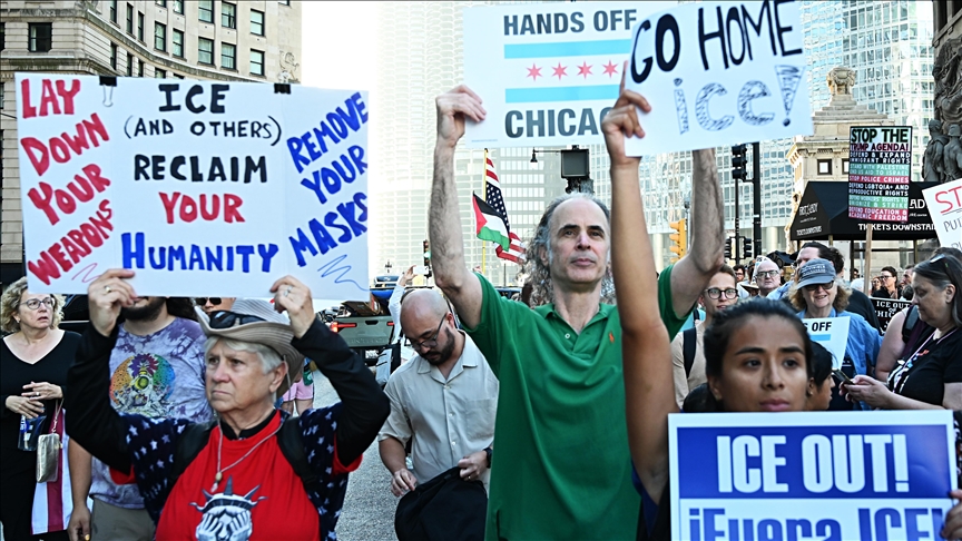 SHBA, protestuesit mblidhen në Chicago kundër ICE-s dhe pranisë ushtarake