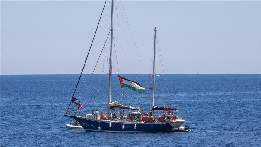 Another Israeli ship approaches Gaza-bound aid flotilla in less than 24 hours, say organizers