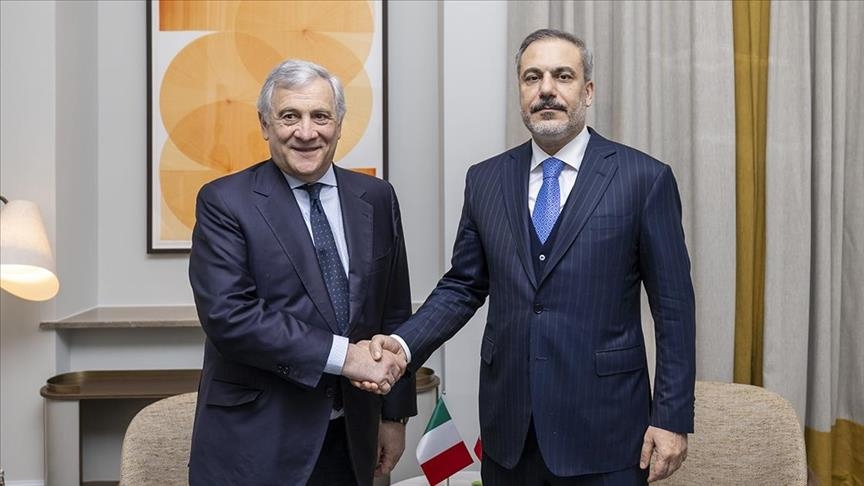 Turkish foreign minister discusses Gaza with Italian counterpart
