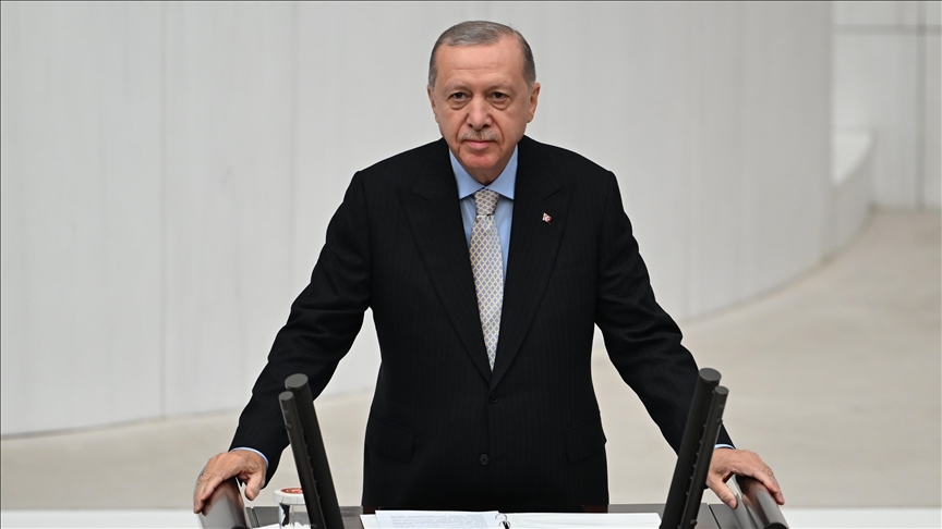 Serokomar Erdogan: "Di rêya ku diçe armanca Tirkiyeya mezin û hêzdar da em hemû yek in û bi hev ra ne"