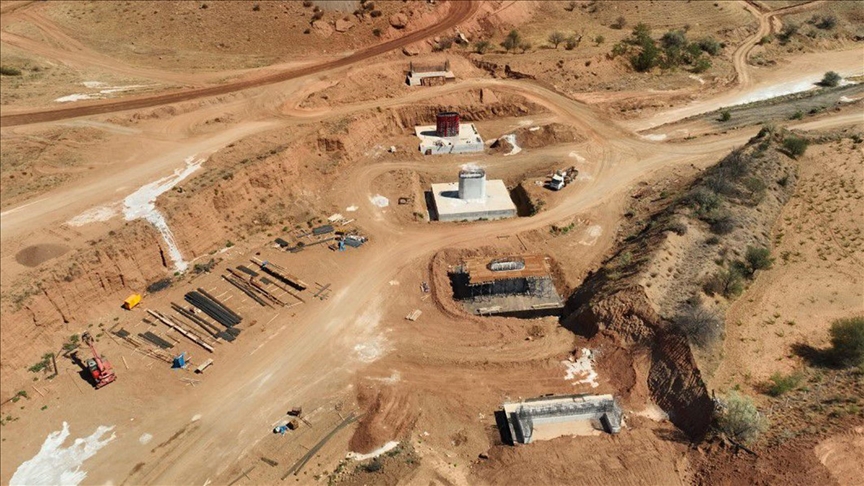 Ankara-Samsun hızlı demir yolu projesinin "Delice-Çorum" etabındaki çalışmalar hız kesmiyor