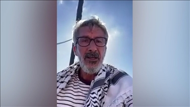Küresel Sumud Filosu'ndaki Türk aktivist Yavuz, bu gece Gazze'ye varmayı umduklarını söyledi