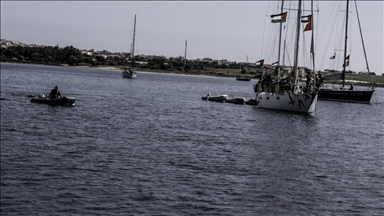 Le navire Alma de la Flottille mondiale Sumud intercepté par l'armée israélienne