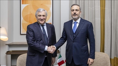 Turkish foreign minister discusses Gaza with Italian counterpart