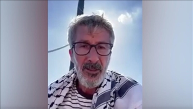 ناشط تركي بـ"أسطول الصمود": نأمل الوصول إلى غزة ليلة المقبلة