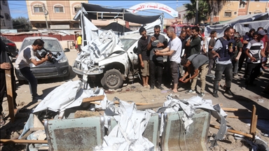 حكومة غزة: قصف إسرائيلي يصيب فلسطينيين ويهدد حياة 70 صحفيا بمشفى
