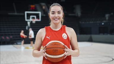 Galatasaray Çağdaş Faktoring oyuncusu Sehernaz Çidal'ın hedefi bu sezon kupa kazanmak