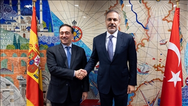 Turkish foreign minister discusses Gaza with Spanish counterpart
