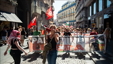 Italian union announces general strike on Oct. 3 to protest interception of Gaza flotilla