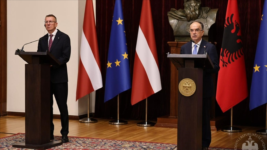 Begaj  Shqipëria dhe Letonia po forcojnë në mënyrë aktive bashkëpunimin në fushën e mbrojtjes