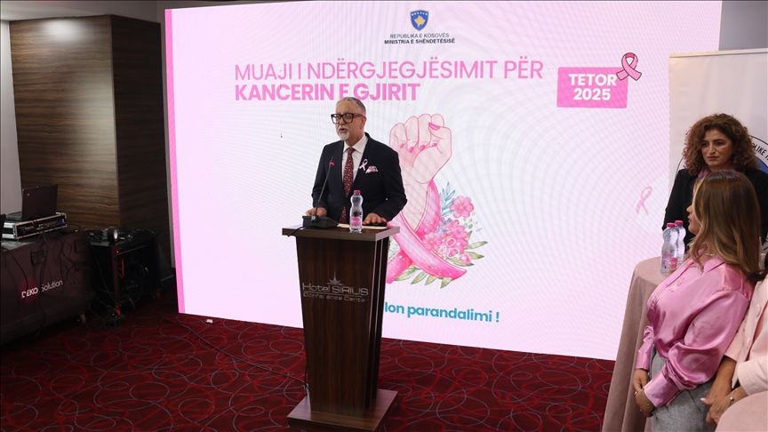 Kosovë  fillon fushata sensibilizuese kundër kancerit të gjirit