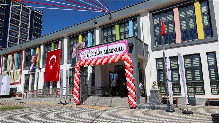 Türkiye genelinde MEB ve AB işbirliğiyle yapılan 97 anaokulunun açılışı yapıldı