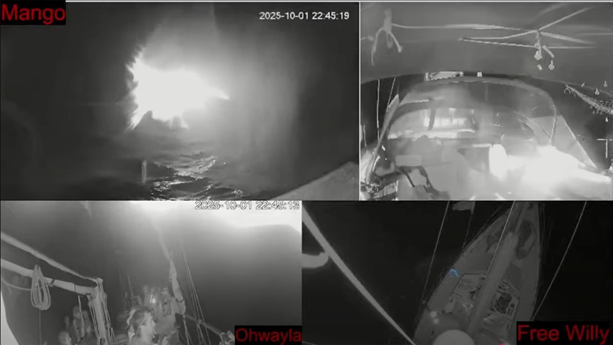 Küresel Sumud Filosu'na saldıran İsrail'e dünyadan tepkiler