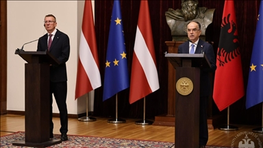 Begaj: Shqipëria dhe Letonia po forcojnë në mënyrë aktive bashkëpunimin në fushën e mbrojtjes