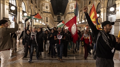 Protests erupt across Europe after Israeli attack on Gaza-bound aid flotilla