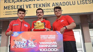TEKNOFEST'ten dereceyle dönen meslek liselilerin hedefi savunma sanayisi