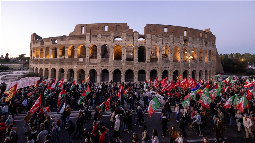 Tubimi solidarizues në Romë dënon sulmin izraelit ndaj Flotiljes Globale "Sumud"