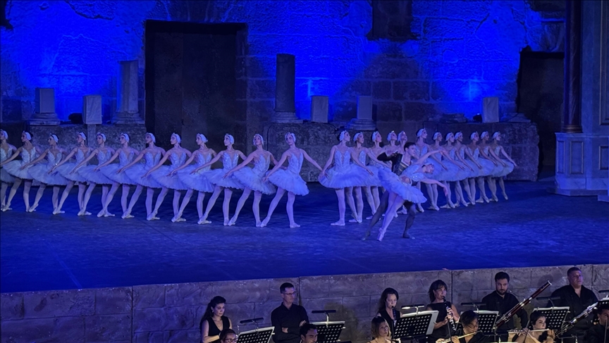 32. Uluslararası Aspendos Opera ve Bale Festivaline rekor ilgi