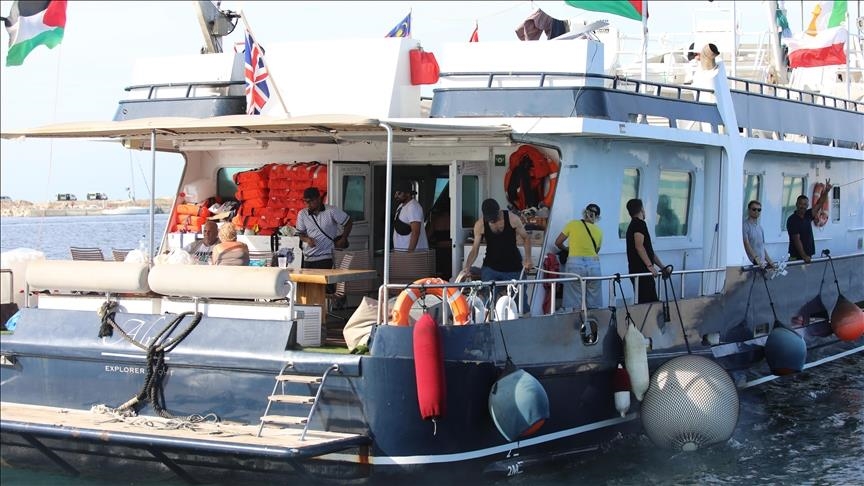 أسطول الصمود: المساعدات الإنسانية في السفن المحتجزة موثقة بالصور