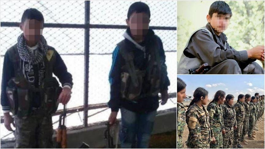 Террористическая организация PKK/YPG продолжает насильственно привлекать детей в свои ряды
