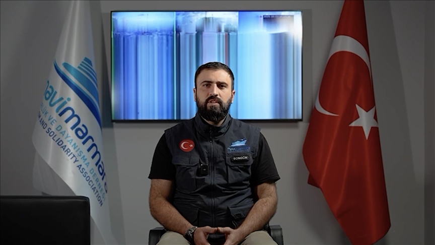 Özgürlük Filosu Koalisyonu Türkiye Temsilcisi Songür: 3-4 gün içinde Gazze sınırlarına ulaşacağız