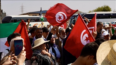 تونس.. اعتصام أمام سفارة واشنطن يطالب بالإفراج عن ناشطي أسطول الصمود