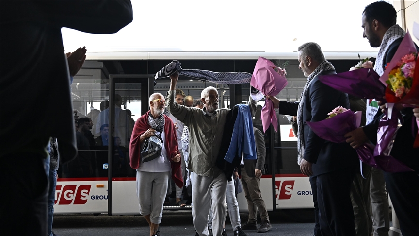 French activist aboard Gaza aid flotilla recounts harsh treatment by Israel