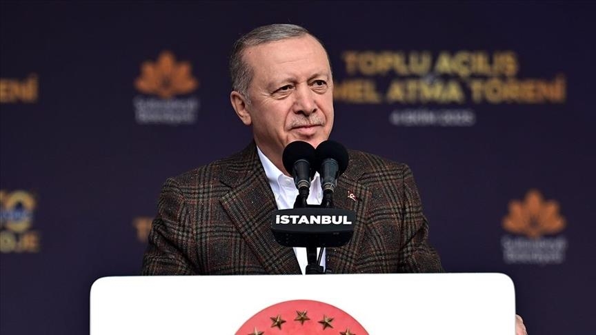Serokomar Erdogan: "Em rêwiyên hêviyê yên Fîloya Sumûdê ya Kûrewî jî tînin welatê xwe"